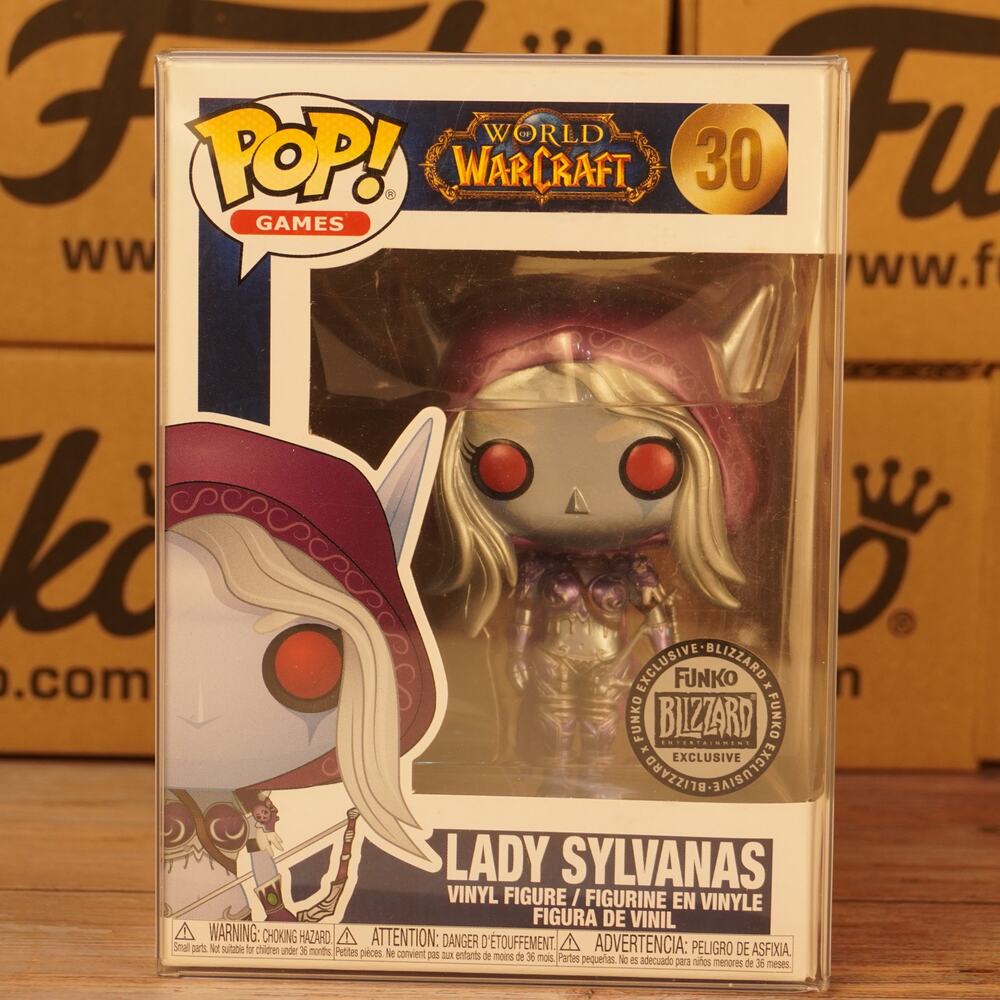Funko Pop Lady Sylvanas #30 World of Warcraft Blizzard Exclusive WoW Vinyl Figur
